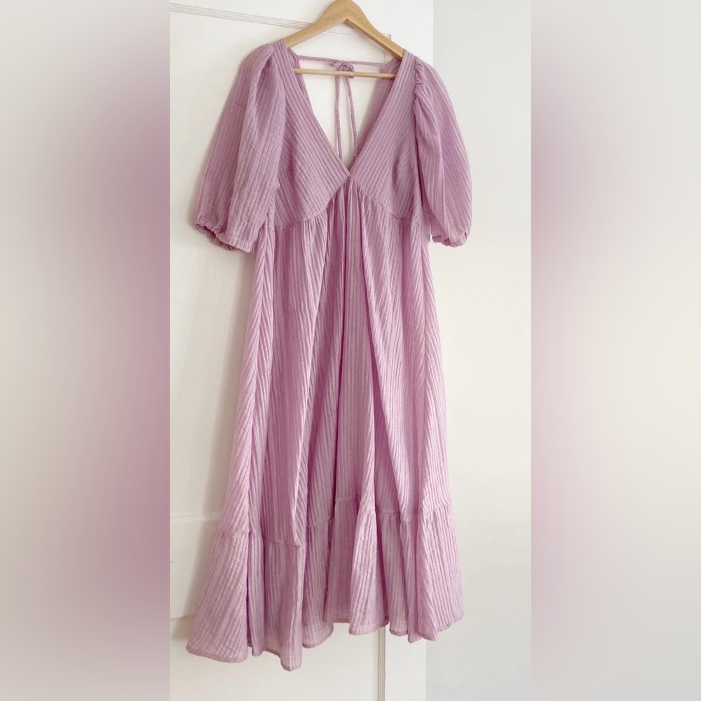 Hack with Design Ruffle Midi Dress